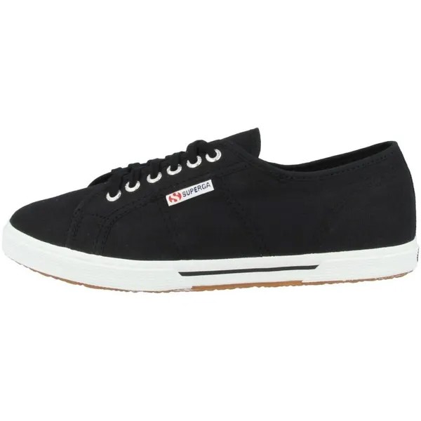 Кеды низкие 2950 Cotu унисекс взрослые SUPERGA, цвет schwarz