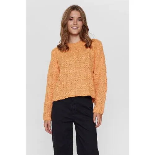 Пуловер NUMPH, размер XS, оранжевый