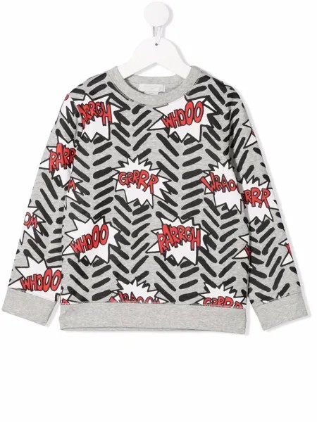 Stella McCartney Kids толстовка Comic Bubbles