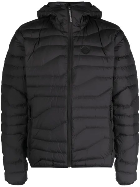 J.Lindeberg Cliff logo-patch padded jacket, черный