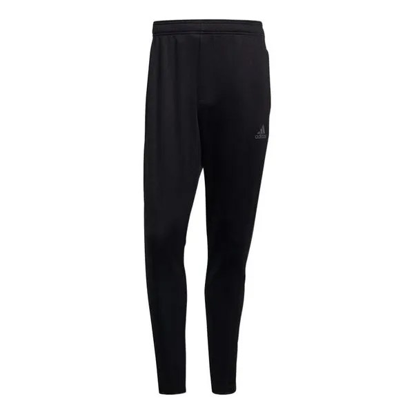Спортивные штаны Men's adidas Solid Color Logo Straight Stripe Casual Sports Pants/Trousers/Joggers Black, мультиколор
