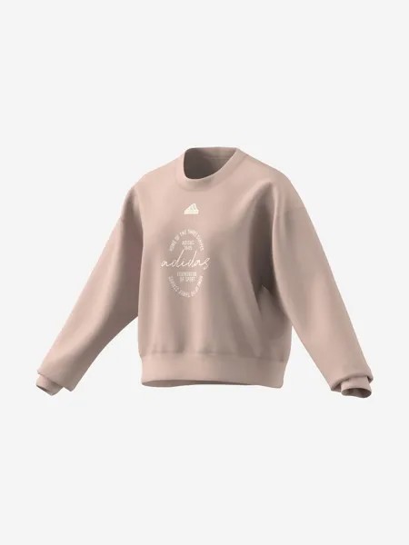 Свитшот женский adidas, Бежевый