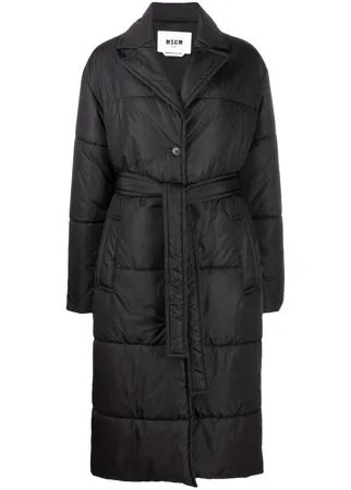 MSGM длинный пуховик