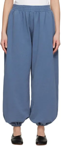 Синие свободные брюки для отдыха MM6 Maison Margiela