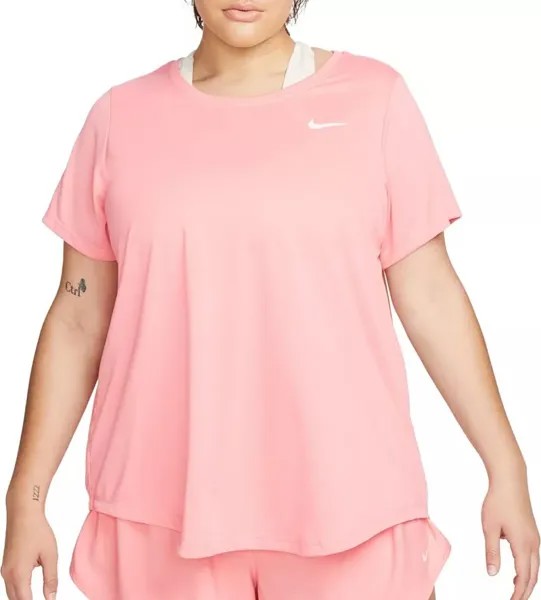 Женская футболка Nike Plus Dri-FIT, коралловый