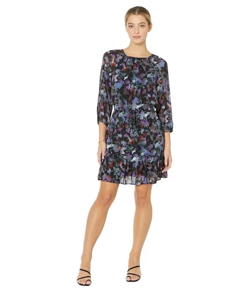 Платье bella dahl, 3/4 Sleeve Raglan Mini Dress