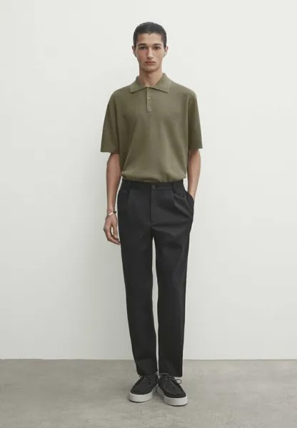 Рубашка-поло Massimo Dutti, хаки