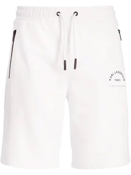 Karl Lagerfeld спортивные шорты с логотипом