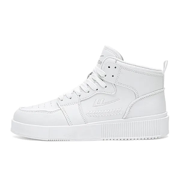 Кроссовки WARRIOR Skateboarding Shoes Unisex High-top, черный/белый