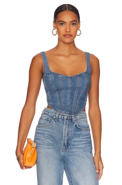 Бюстье Bardot Denim Corset, цвет Vintage