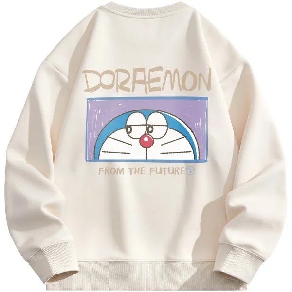 Толстовка унисекс Doraemon, Светлый Хаки