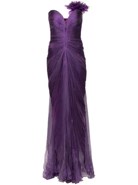 Iris Serban платье макси Lilly, фиолетовый