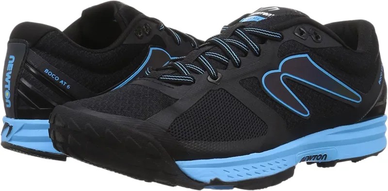 Кроссовки Boco AT 6 Newton Running, цвет Black/Aqua