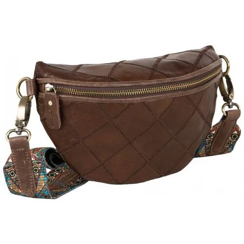 Женская сумка Pola, через плечо, на поясе, удобная сумка,натуральная кожа, кросс-боди 23.5 x 16 x 9