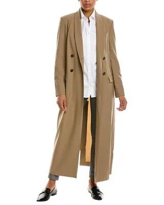 Пальто полушерстяное женское Brunello Cucinelli 42