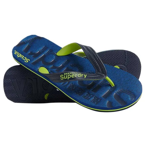 Шлепанцы Superdry Scuba, синий