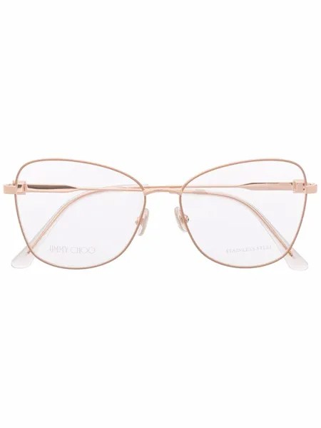 Jimmy Choo Eyewear очки в оправе 'кошачий глаз'