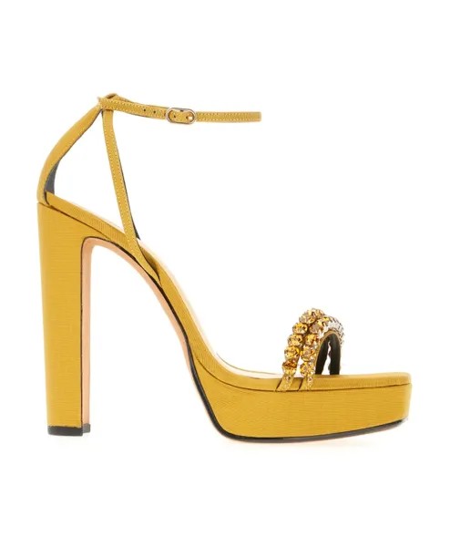 Стильные босоножки на лето Alexandre Birman, желтый