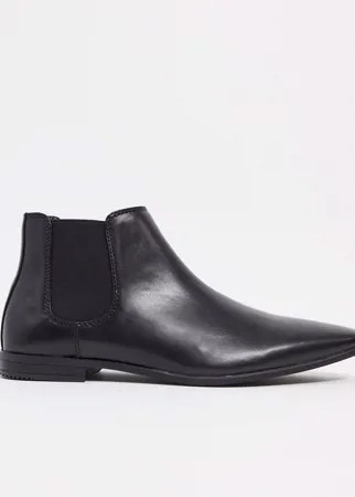 Черные ботинки-челси Topman-Черный