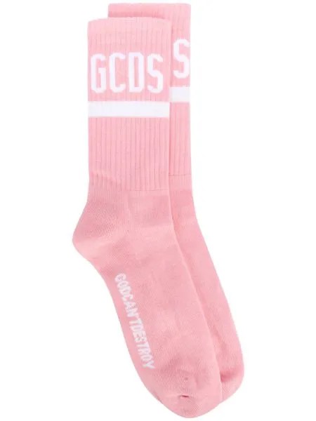 Gcds носки с принтом логотипа