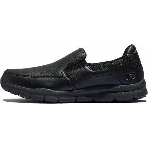 Мокасины SKECHERS, размер 41 EU, черный