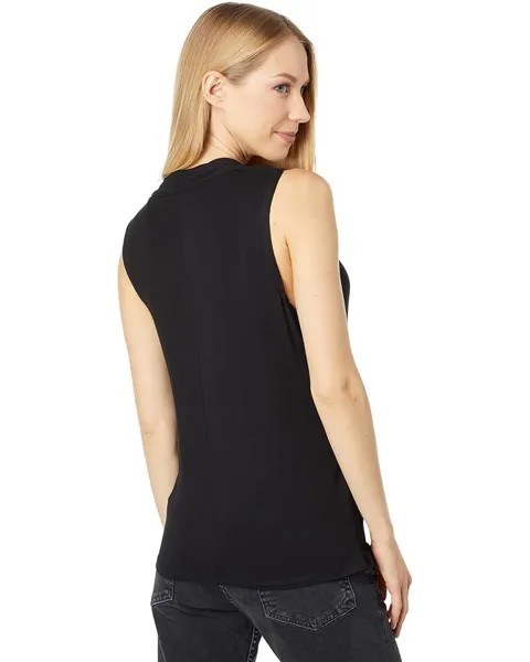 Топ 1.STATE Sleeveless Cross Front Top, цвет Rich Black