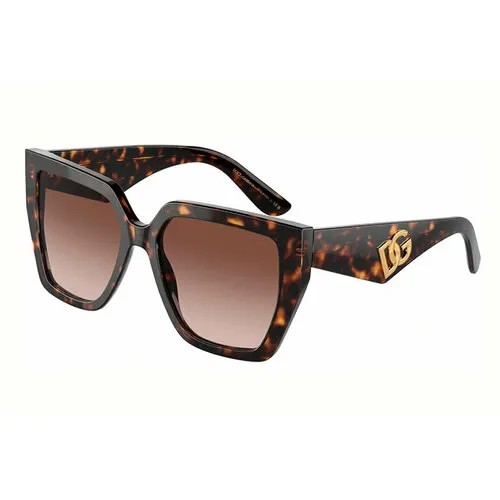 Солнцезащитные очки DOLCE & GABBANA DG 4438 502/13, коричневый