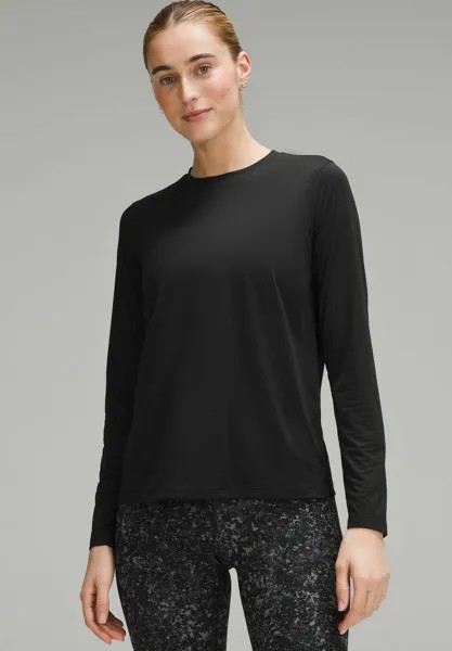 Топ с длинными рукавами ULTRA HIP-LENGTH lululemon, цвет black