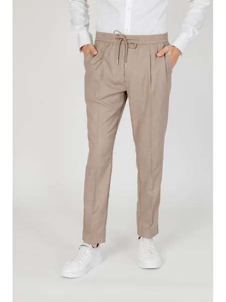 Костюмные брюки regular fit Antony Morato, бежевый