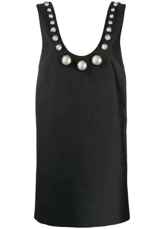 Christopher Kane платье мини с заклепками