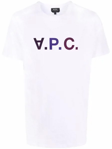 A.P.C. футболка VPC с логотипом