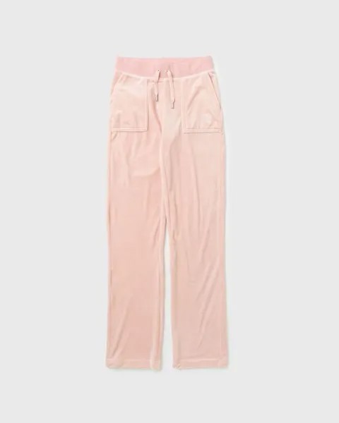 Спортивные штаны Juicy Couture Wmns Classic Velour Del Ray Pant, цвет pale pink