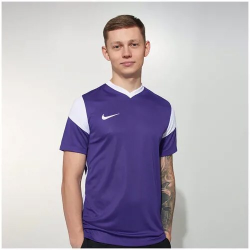 Футболка игровая Nike Park Derby III SS CW3826-547, р-р XL, Белый