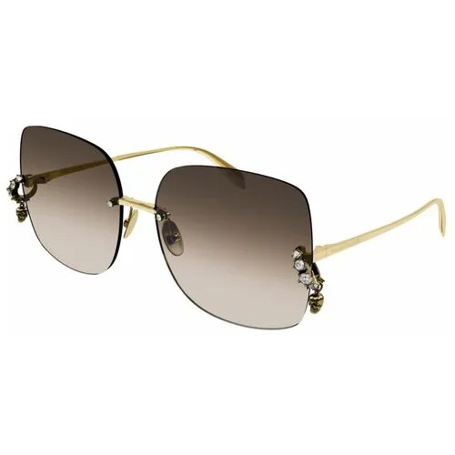 Солнцезащитные очки Alexander McQueen, золотой