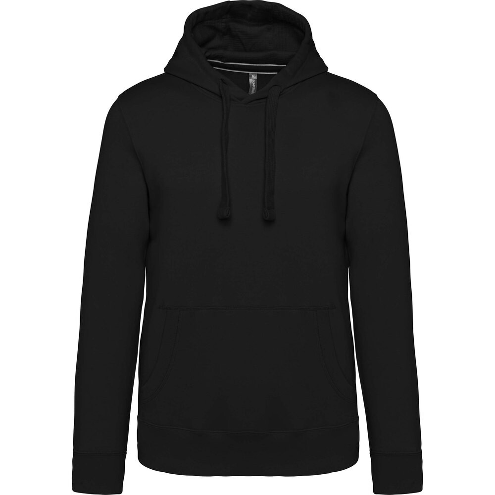 Толстовка Kariban Hooded Fleece, черный