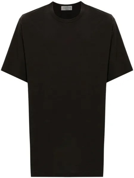 Футболка из джерси Yohji Yamamoto, коричневый
