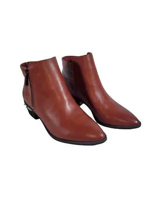 CIRCUS BY SAM EDELMAN Женские коричневые крокодиловые туфли на шпильках Highland Western Boot 7 M