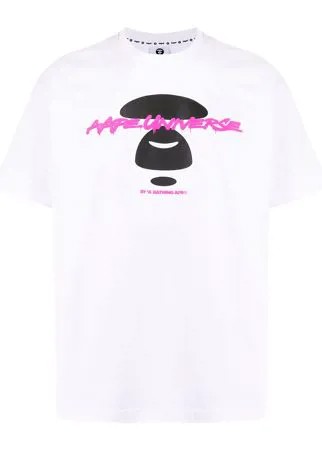 AAPE BY *A BATHING APE® футболка с логотипом