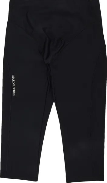 Шорты Marine Serre Training Shorts 'Black', черный