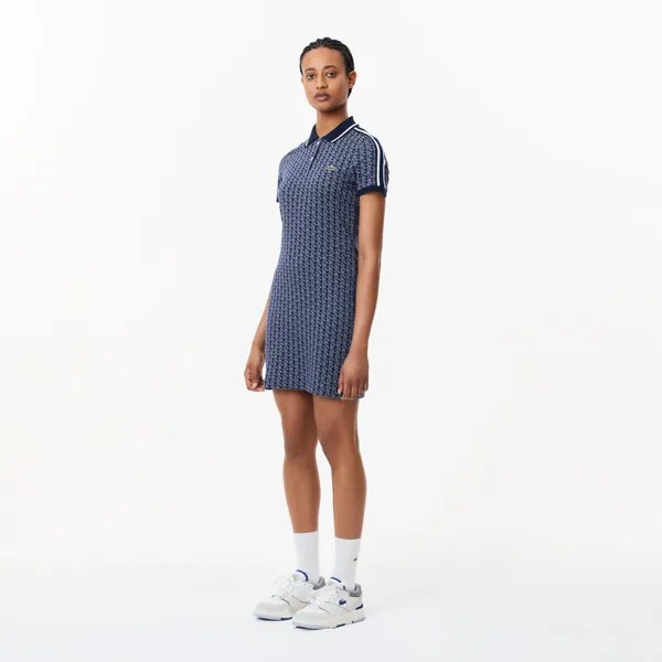 Платье Lacoste Slim Fit с поло-воротником