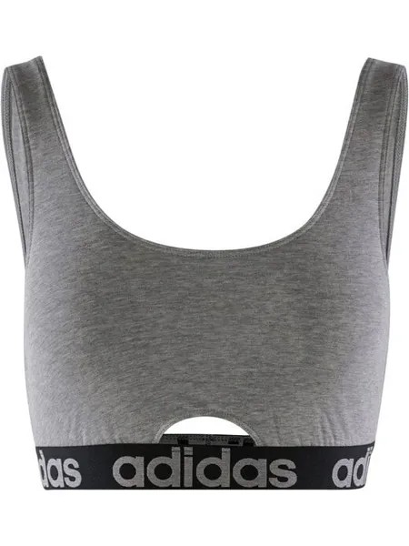 Бюстье-Бралетт с круглым вырезом Adidas Sportswear, серый