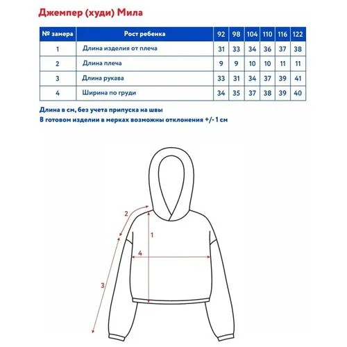 OCSS22SH2KC11 Джемпер (худи) с капюшоном д/дев. 