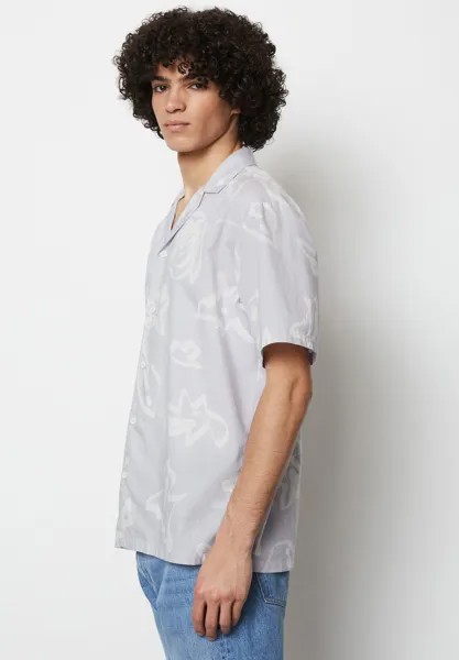 Рубашка Shortsleeve Camp Collar Straight Hem Marc O'Polo DENIM, оливковый