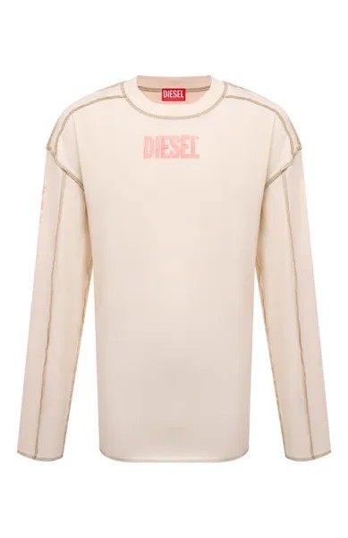 Хлопковый лонгслив Diesel