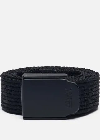 Ремень Tommy Jeans Plaque Buckle Webbing, цвет чёрный, размер 100