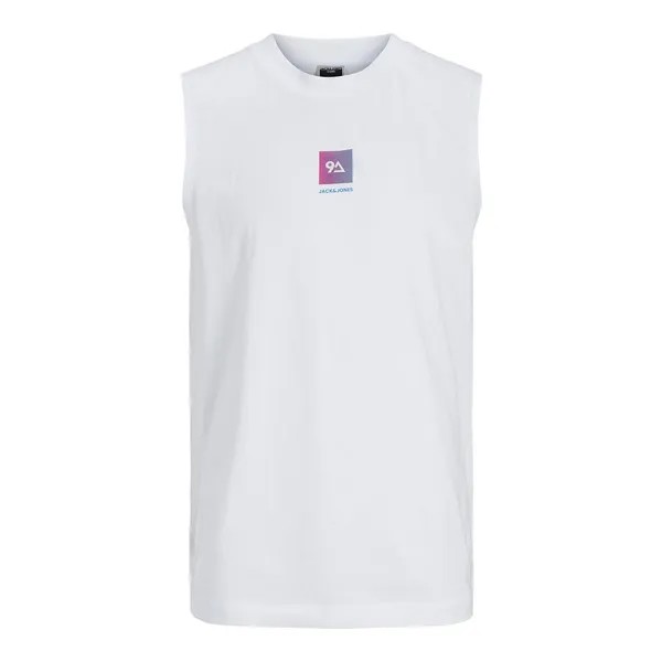 Футболка Jack & Jones Beech Logo sleeveless T-shirt, белый