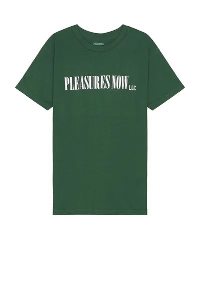 Футболка Pleasures LLC T-shirt, темно-зеленый