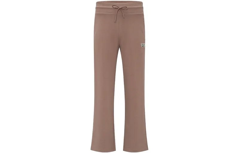 Reebok Женские трикотажные спортивные штаны, цвет Brown