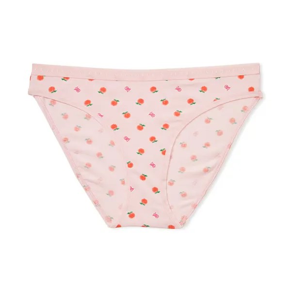 Трусики Victoria's Secret Stretch Cotton Bikini Classic, розовый/персиковый