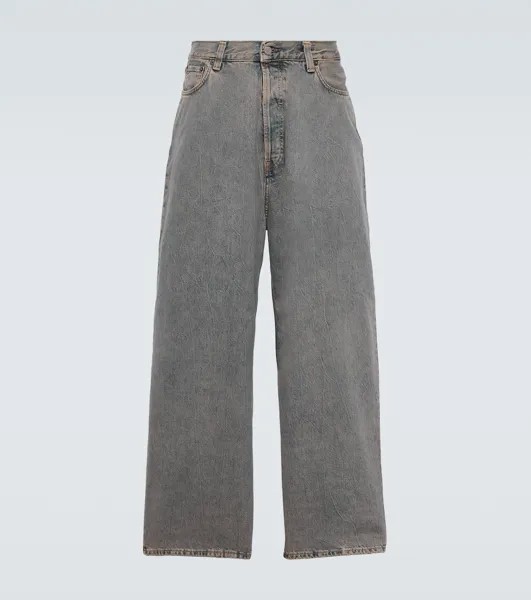 Джинсы широкого кроя с низкой посадкой Acne Studios, синий
